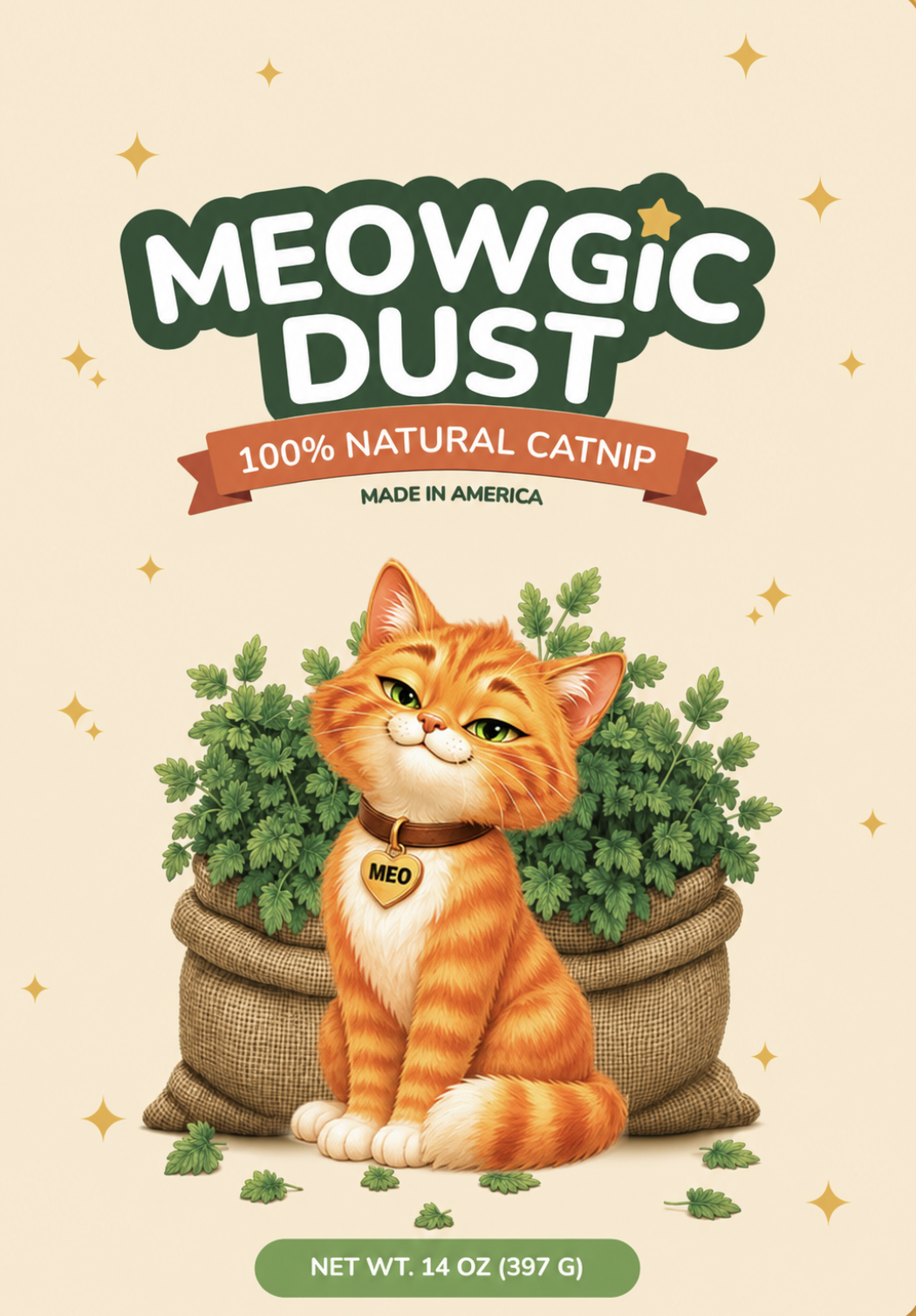 Good Boy MEO MEOWGIC 100% natural catnip pouch